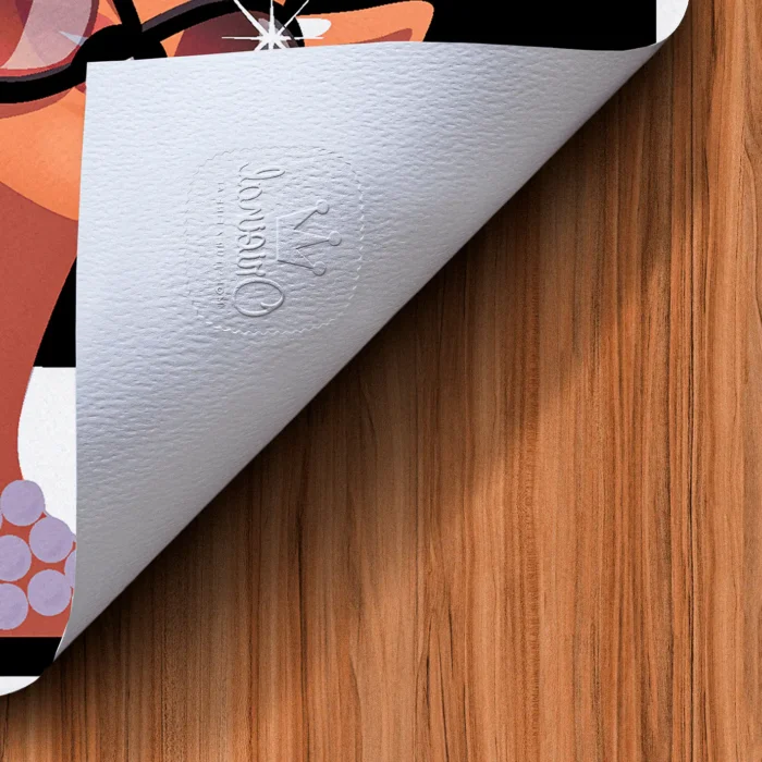 Carre-Tampon-327 Affiche Mode Tampon Original Monsieur Z, Tirage d'art,