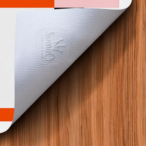 Carrré-Tampon-502 Affiche Abstrait Tampon Original Monsieur Z, Tirage d'art,