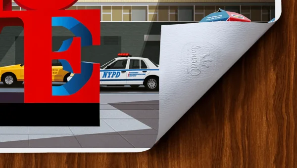 Long-Tampon-184 Affiche Big love Tampon Original Monsieur Z, Tirage d'art,