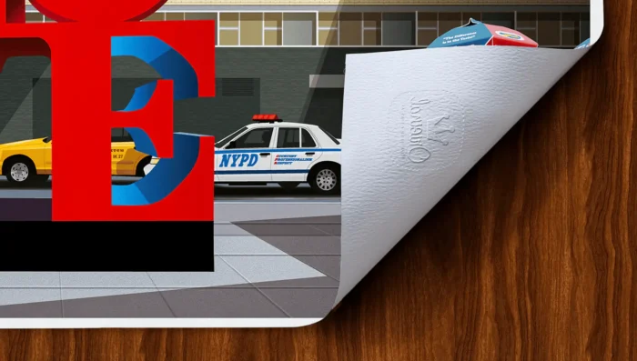 Long-Tampon-184 Affiche Big love Tampon Original Monsieur Z, Tirage d'art,