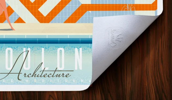 Long-Tampon-350 Affiche toulon Tampon Original Monsieur Z, Tirage d'art,