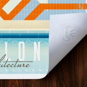 Affiche toulon Tampon Original Monsieur Z, Tirage d'art,