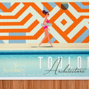 Affiche Signée Monsieur Z, Tirage d'art,