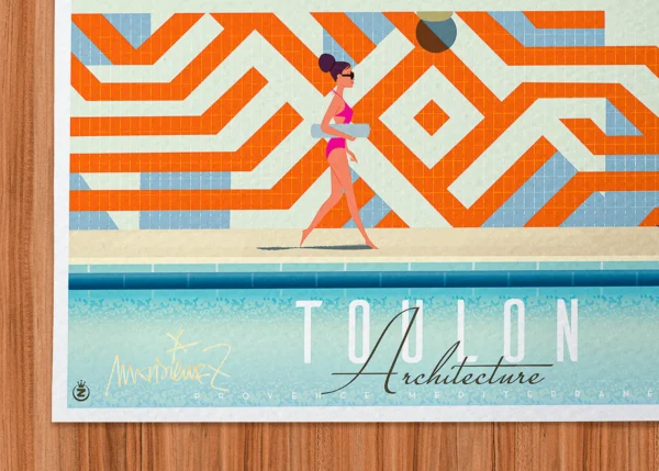 Rectangle-Signature-349 Affiche Signée Monsieur Z, Tirage d'art,