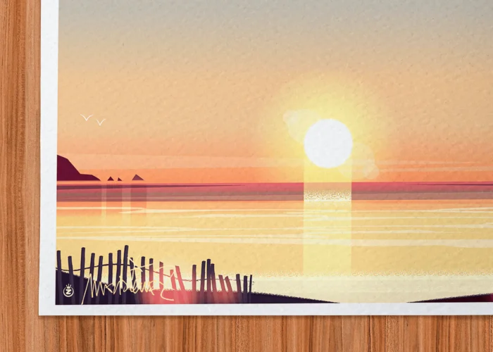 Rectangle-Signature-365 Affiche Signée Monsieur Z, Tirage d'art,