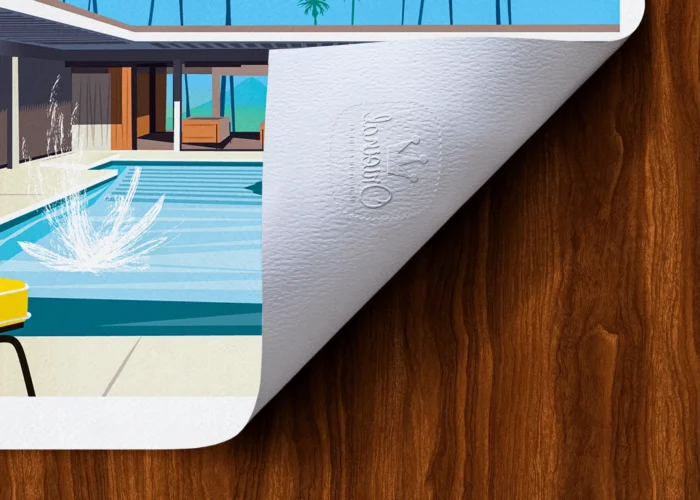 Rectangle-Tampon-252 Affiche Architecture Tampon Original Monsieur Z, Tirage d'art,