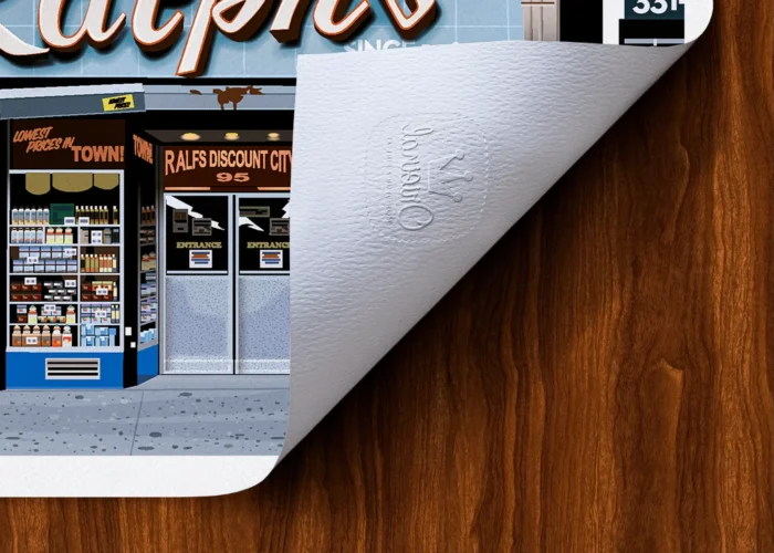 Rectangle-Tampon-264 Affiche USA Tampon Original Monsieur Z, Tirage d'art,