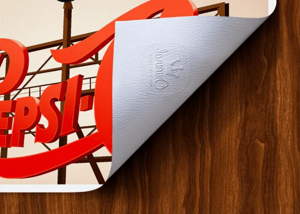 Rectangle-Tampon-265 Affiche Pepsi Tampon Original Monsieur Z, Tirage d'art,