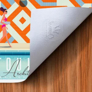 Affiche Architecture Tampon Original Monsieur Z, Tirage d'art,