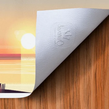 Affiche Sunset Tampon Original Monsieur Z, Tirage d'art,