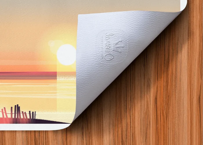 Rectangle-Tampon-365 Affiche Sunset Tampon Original Monsieur Z, Tirage d'art,