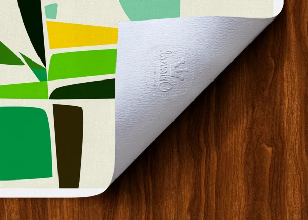 Rectangle-Tampon-401 Affiche Abstrait Tampon Original Monsieur Z, Tirage d'art,