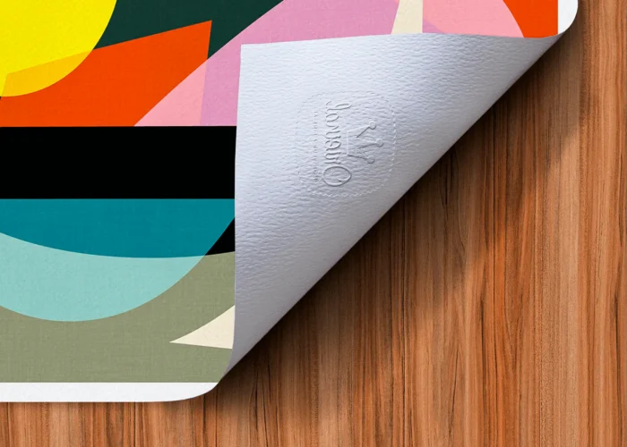 Rectangle-Tampon-402 Affiche Abstrait Tampon Original Monsieur Z, Tirage d'art,