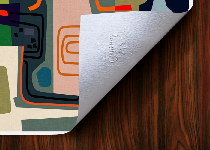 Rectangle-Tampon-452 Affiche Abstrait Tampon Original Monsieur Z, Tirage d'art,