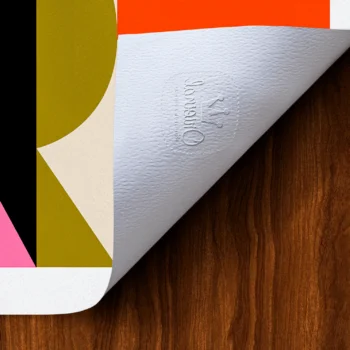 Affiche Abstrait Tampon Original Monsieur Z, Tirage d'art,