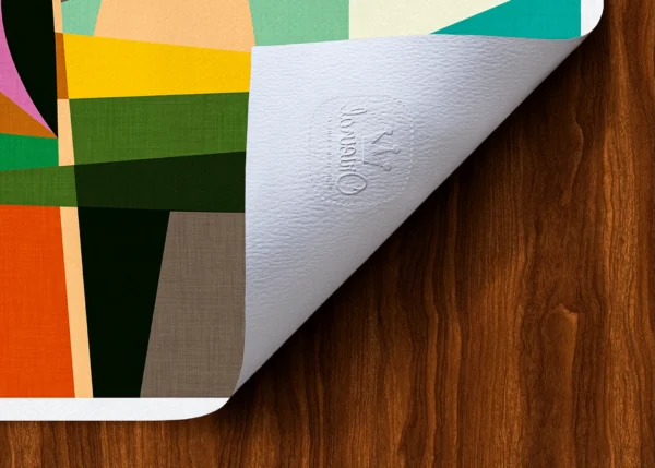 Rectangle-Tampon-504 Affiche abstrait Tampon Original Monsieur Z, Tirage d'art,