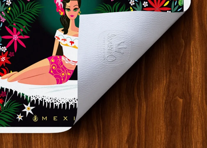 Rectangle-tampn-457 Affiche mode Tampon Original Monsieur Z, Tirage d'art,