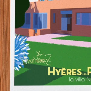 Affiche architecture Signée Monsieur Z, Tirage d'art,