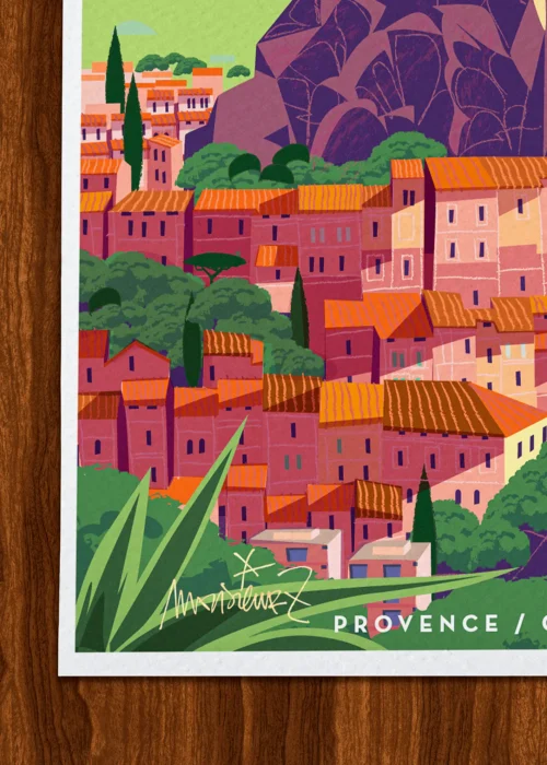 Affiche la garde Signée Monsieur Z, Tirage d'art,