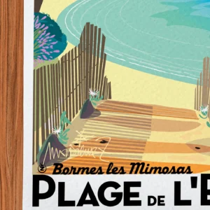 Affiche Signée Monsieur Z, Tirage d'art,