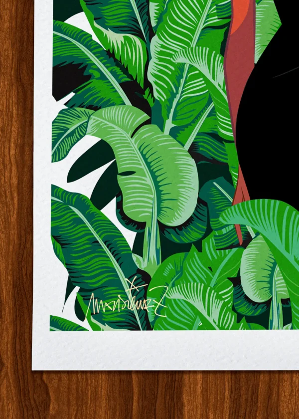 Signature-032 Affiche Signée Monsieur Z, Tirage d'art,