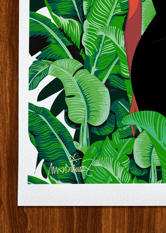 Signature-032 Affiche Signée Monsieur Z, Tirage d'art,