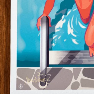 Affiche Signée Monsieur Z, Tirage d'art,