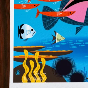 Affiche Signée Monsieur Z, Tirage d'art,