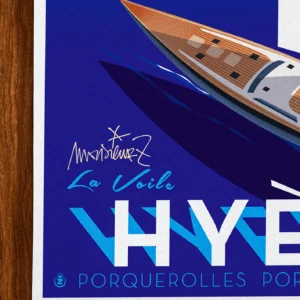 Affiche Signée Monsieur Z, Tirage d'art,