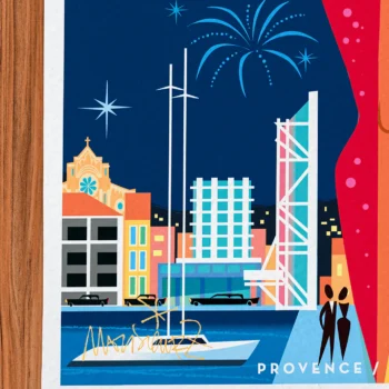 Affiche Signée Monsieur Z, Tirage d'art,