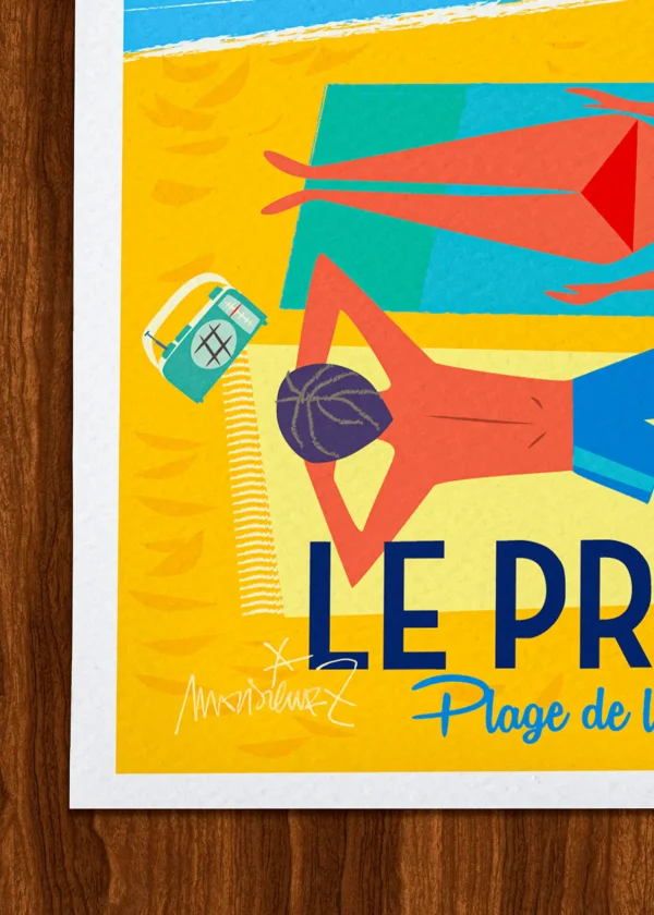 Signature-051 Affiche Signée Monsieur Z, Tirage d'art,