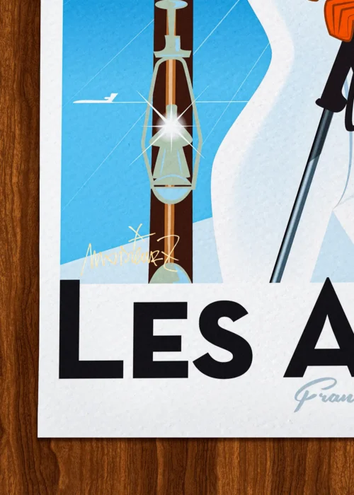 Affiche Signée Monsieur Z, Tirage d'art,