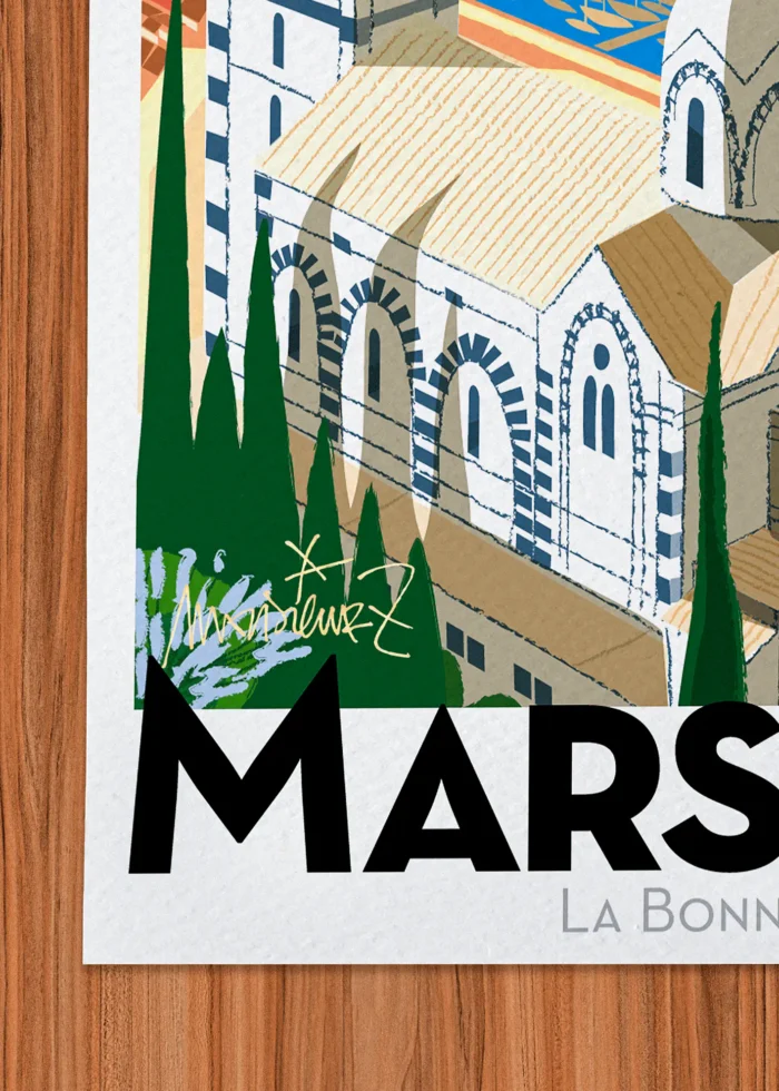 Signature-061 Affiche architecture Signée Monsieur Z, Tirage d'art,