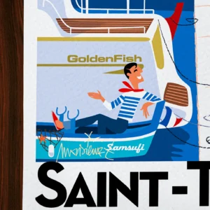 Affiche Signée Monsieur Z, Tirage d'art,