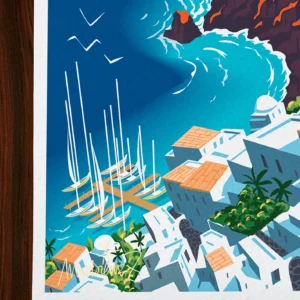 Affiche Signée Monsieur Z, Tirage d'art,