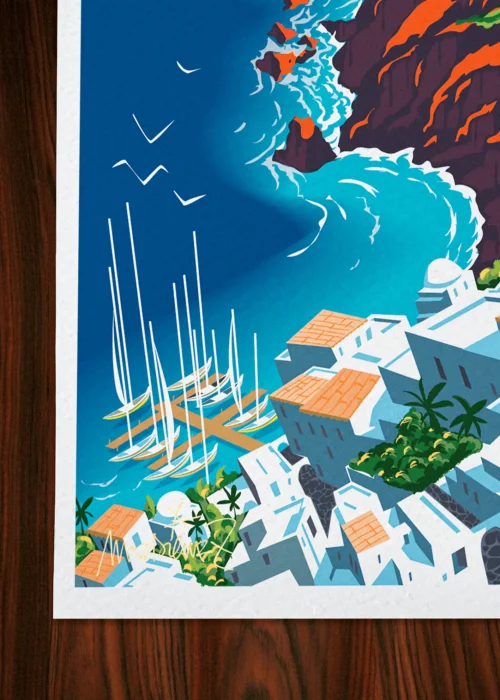 Affiche Signée Monsieur Z, Tirage d'art,