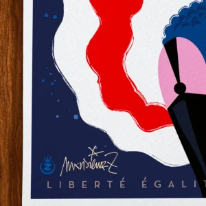 Affiche paris Signée Monsieur Z, Tirage d'art,