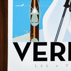 Affiche Montagne Signée Monsieur Z, Tirage d'art,