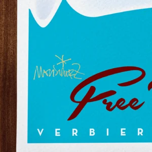 Affiche Montagne Signée Monsieur Z, Tirage d'art,