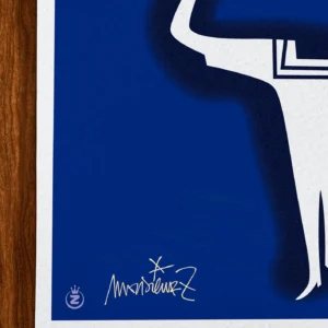Affiche Toulon Signée Monsieur Z, Tirage d'art,