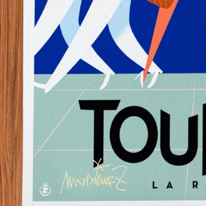 Affiche Toulon Signée Monsieur Z, Tirage d'art,