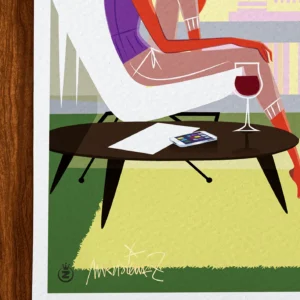 Affiche Brooklyn Signée Monsieur Z, Tirage d'art,
