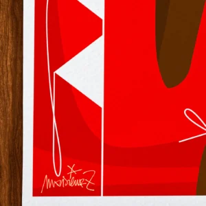 Affiche Mode Signée Monsieur Z, Tirage d'art,