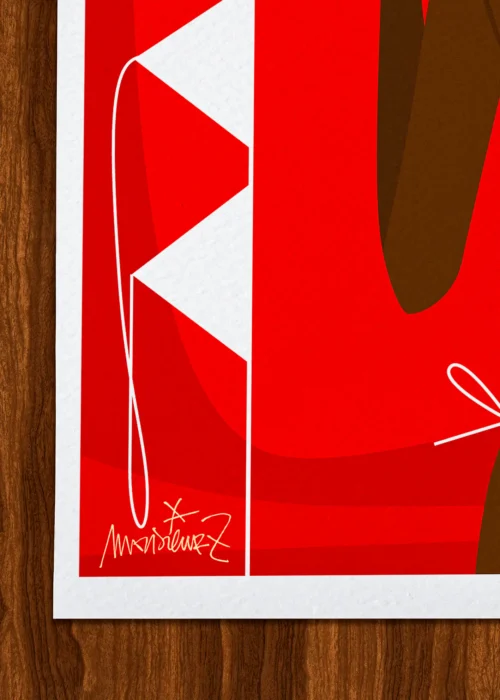 Affiche Mode Signée Monsieur Z, Tirage d'art,