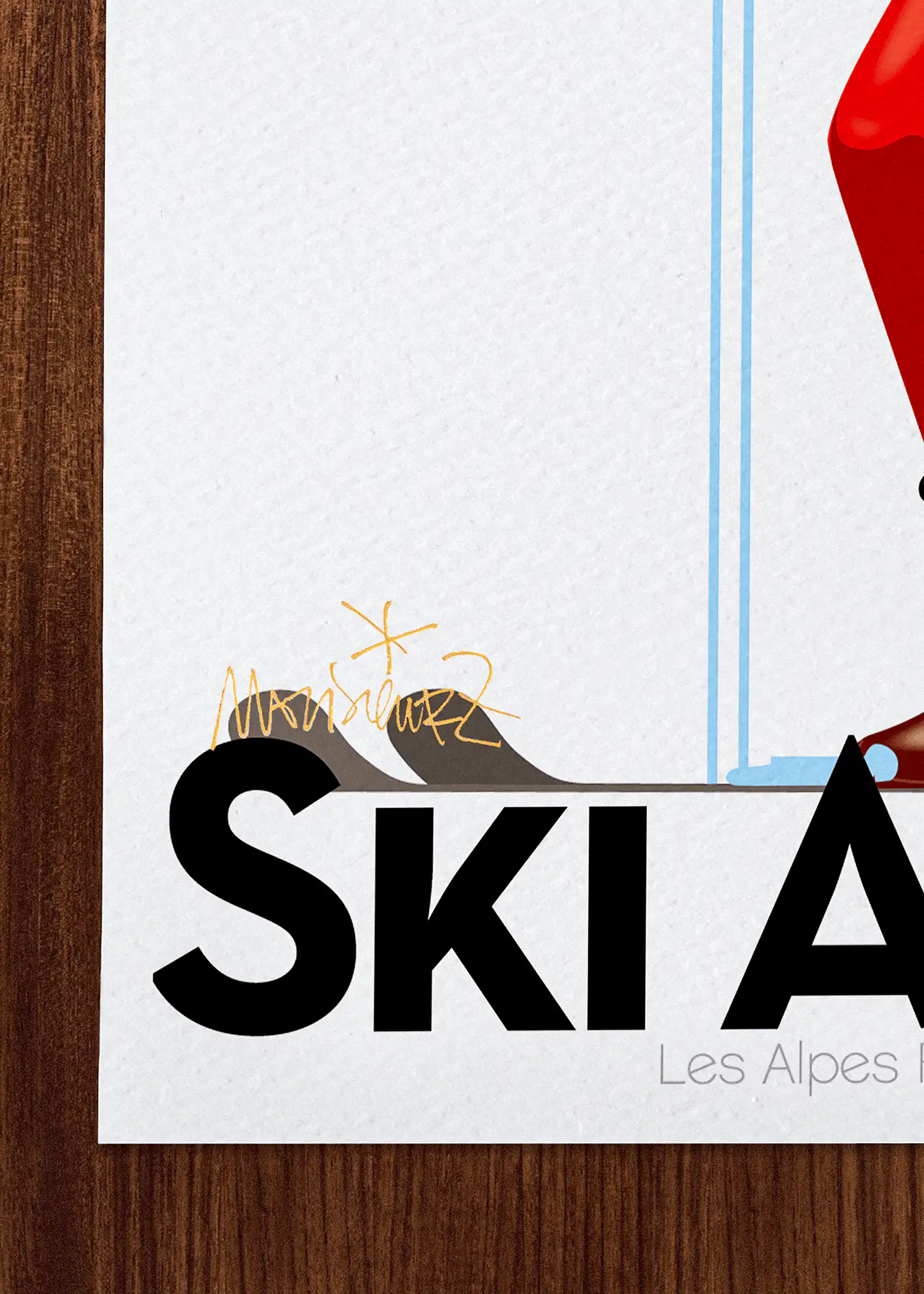 187 | Ski Alpin Fille Rouge