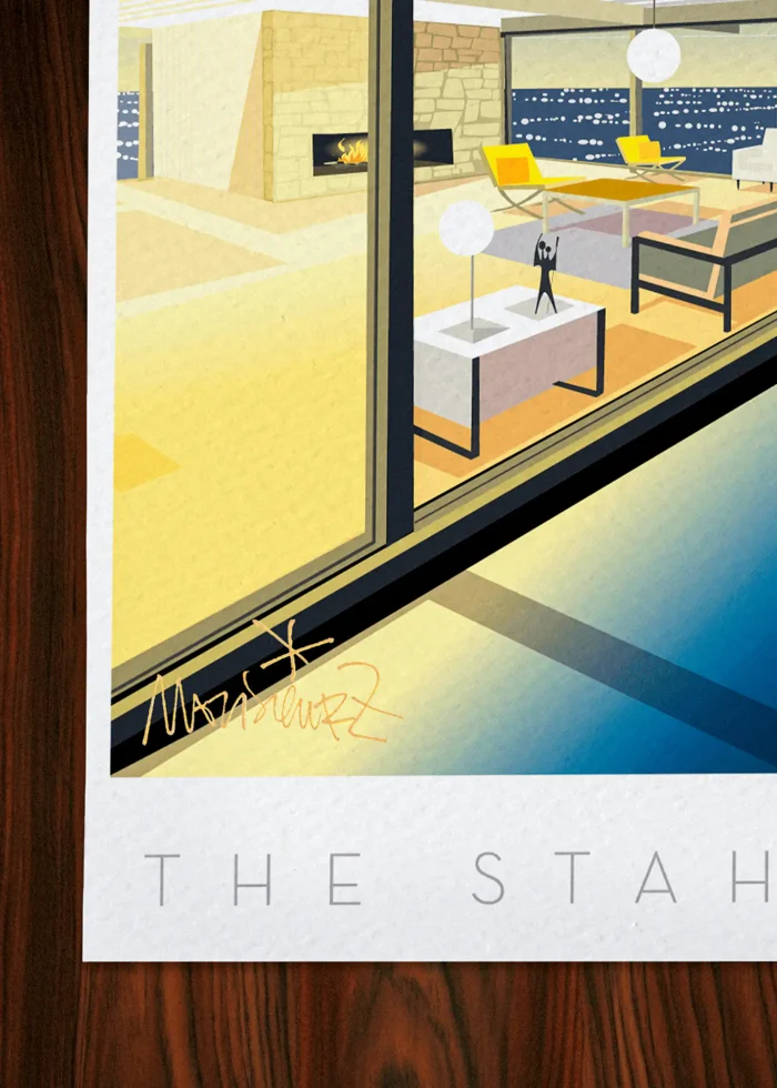 Signature-188 Affiche architecture Signée Monsieur Z, Tirage d'art,