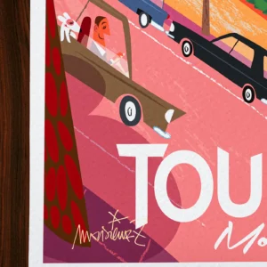 Affiche Toulon Signée Monsieur Z, Tirage d'art,