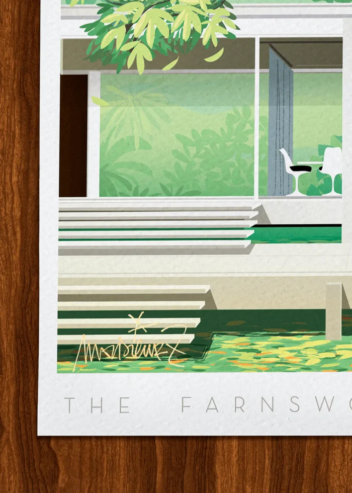 Signature-204 Affiche architecture Signée Monsieur Z, Tirage d'art,