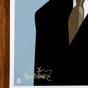 Affiche mode Signée Monsieur Z, Tirage d'art,