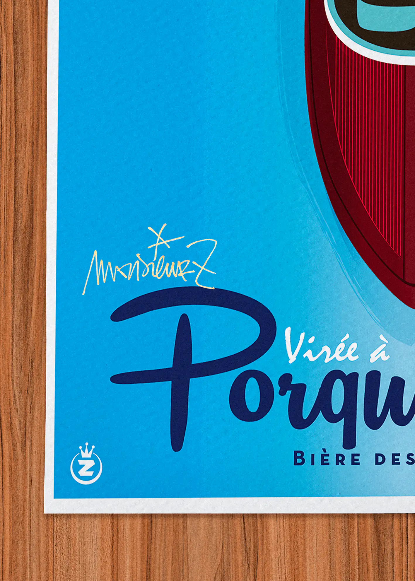 256 | Bière Porquerolles Bleue